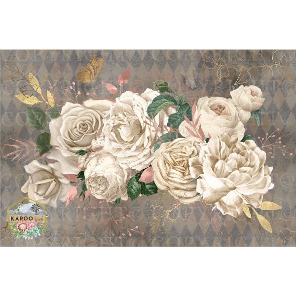 Karoo Sjiek Decoupage Paper - KSFP013 - Rustic River Home