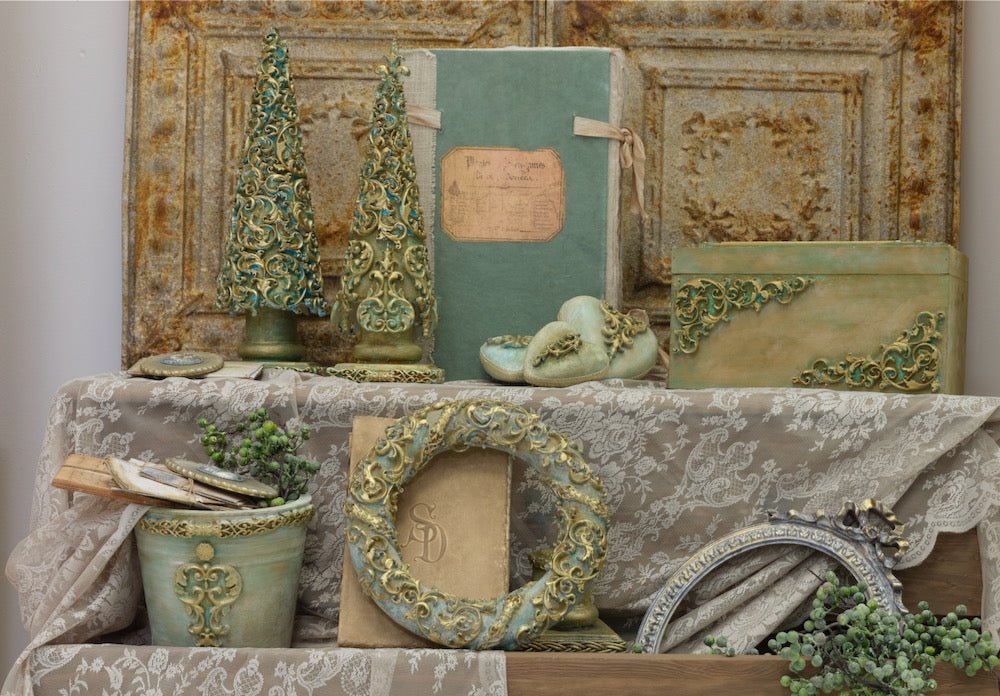 LaBlanche Silicone Mould - Rose Window Julianna - Rustic River Home