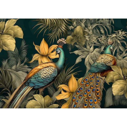 Mint by Michelle - Decoupage Paper - A Peacock Pair - Rustic River Home