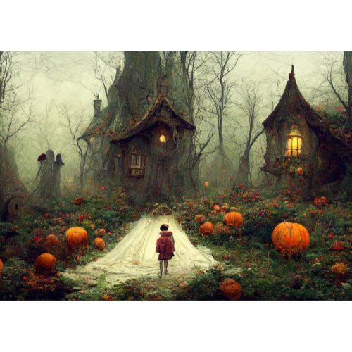 Mint by Michelle - Decoupage Paper - Haunted House 1 - Rustic River Home