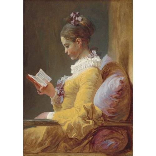 Mint by Michelle - Decoupage Paper - Young Girl Reading - Rustic River Home