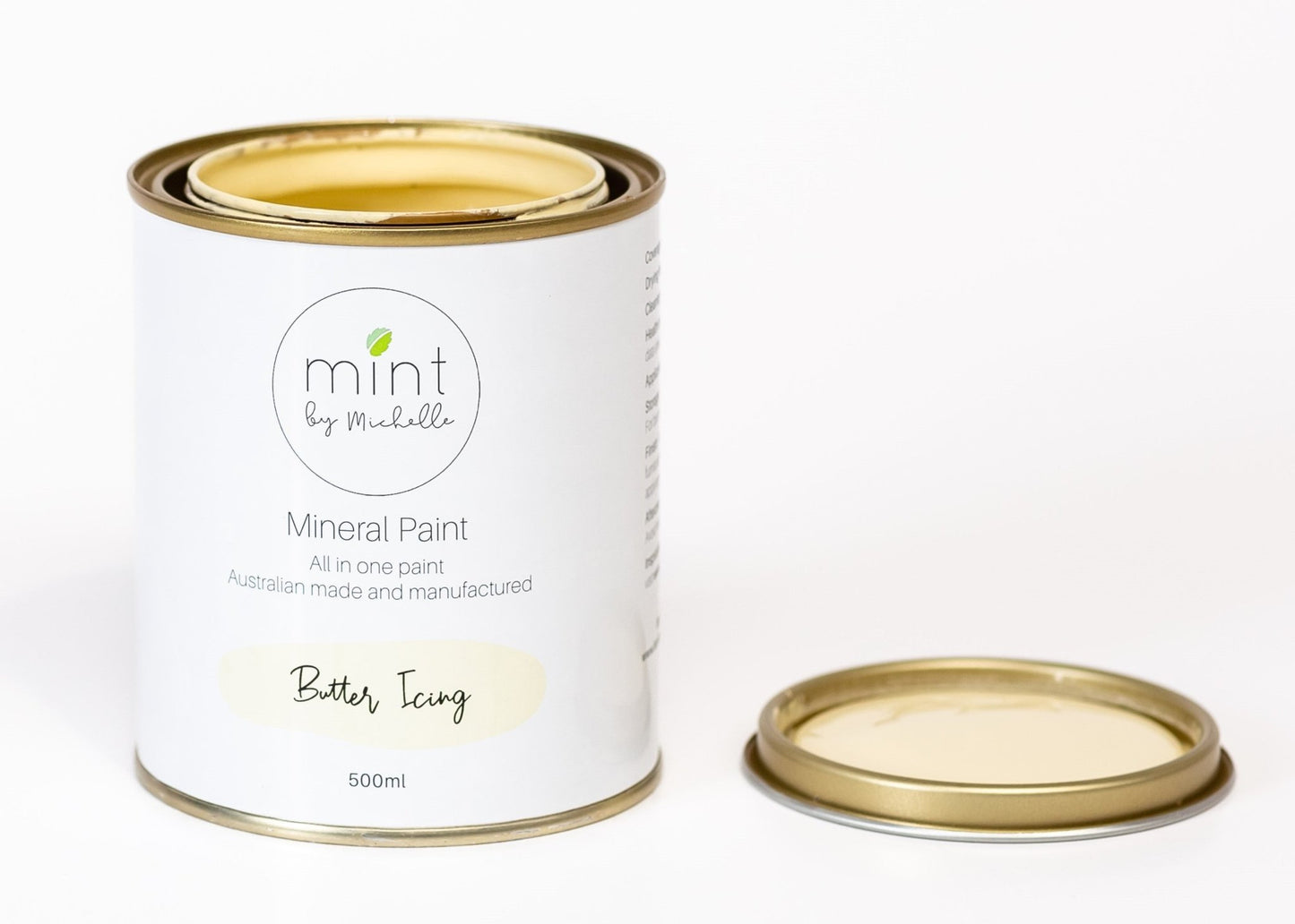 Mint Mineral Paint - Butter Icing - 500ml - Rustic River Home