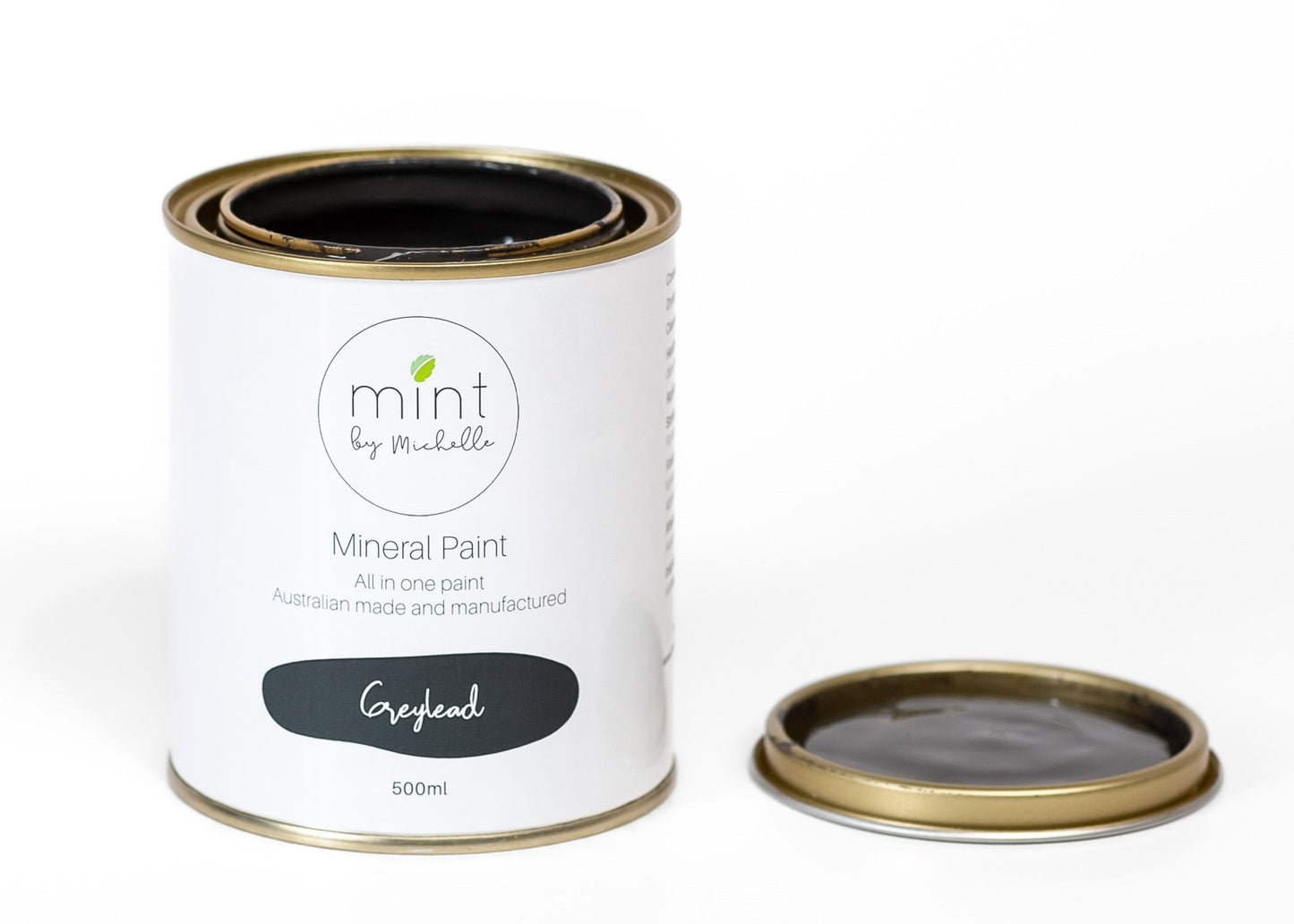 Mint Mineral Paint - Greylead - 500ml - Rustic River Home