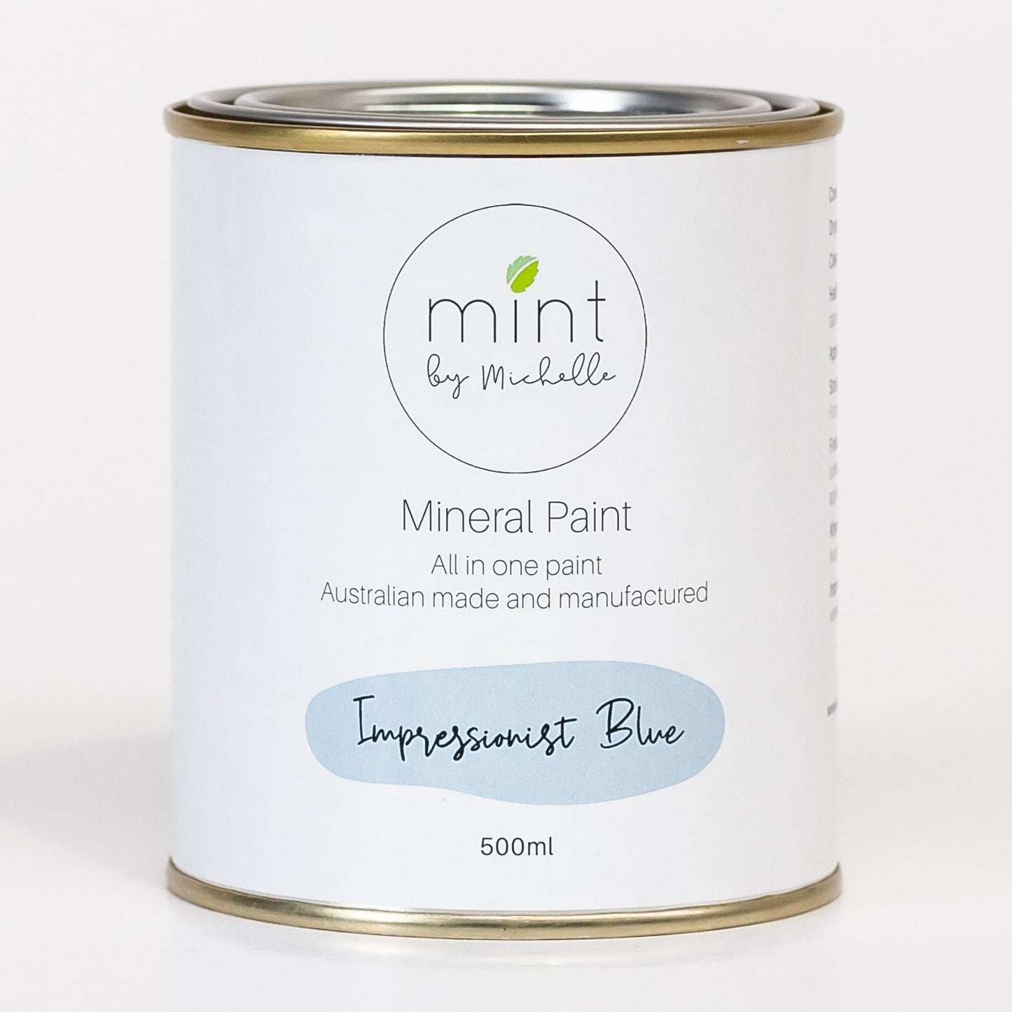 Mint Mineral Paint - Impressionist Blue - 500ml - Rustic River Home