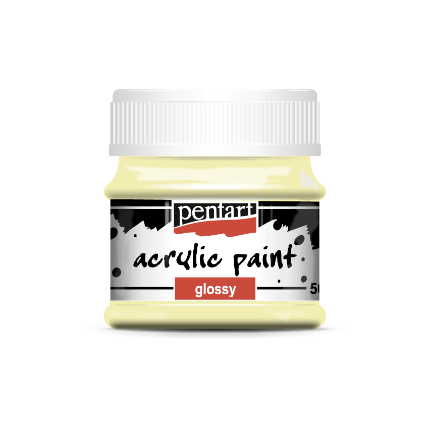 Pentart - Acrylic Paint - Glossy - Butter - Rustic River Home