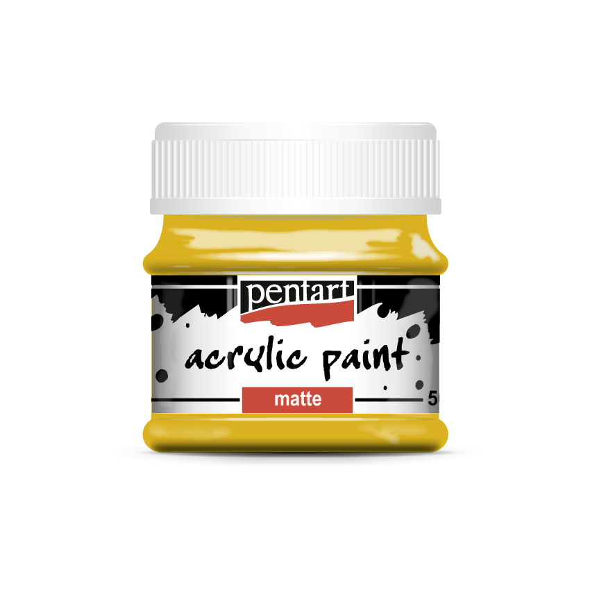 Pentart - Acrylic Paint - Matte - Mandarin - Rustic River Home
