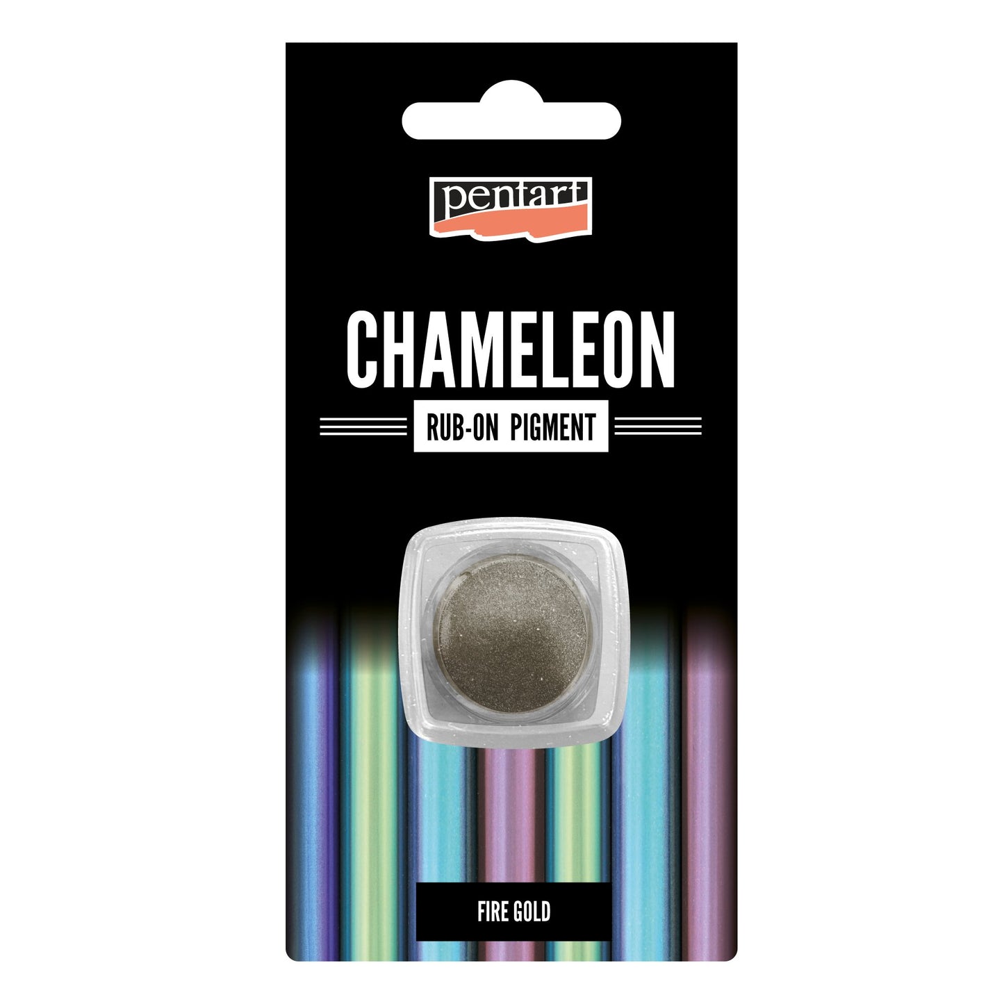 Pentart Chameleon Rub-on Pigment - Fire Gold - Rustic River Home