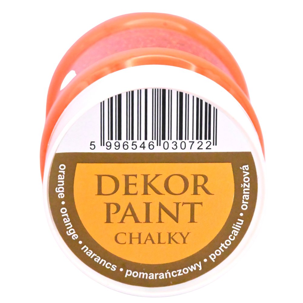 Pentart Dekor Chalk Paint - Orange - 230ml - Rustic River Home