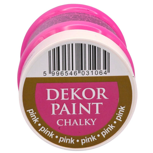 Pentart Dekor Chalk Paint - Pink - 230ml - Rustic River Home
