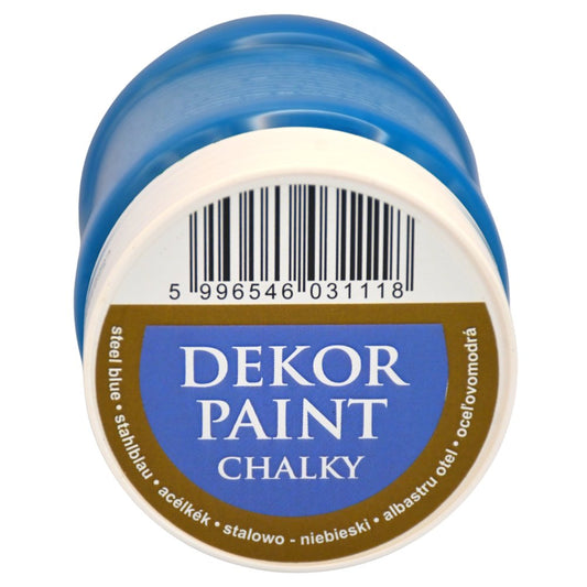 Pentart Dekor Chalk Paint - Steel Blue - 230ml - Rustic River Home