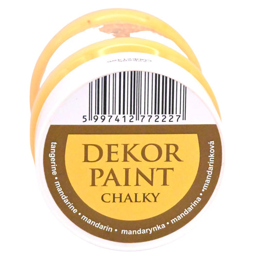 Pentart Dekor Chalk Paint - Tangerine - 230ml - Rustic River Home