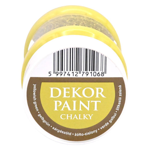 Pentart Dekor Chalk Paint - Yellowish Green - 230ml - Rustic River Home