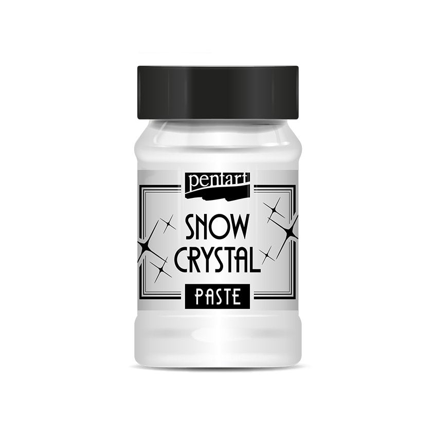 Pentart Snow Crystal paste 100 ml - Rustic River Home