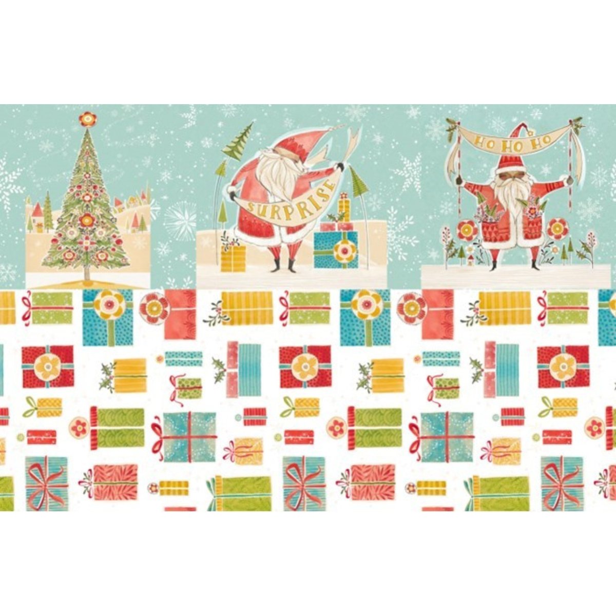 Roycycled Treasures - Christmas Gifts Decoupage Paper - 20x30in - Rustic River Home