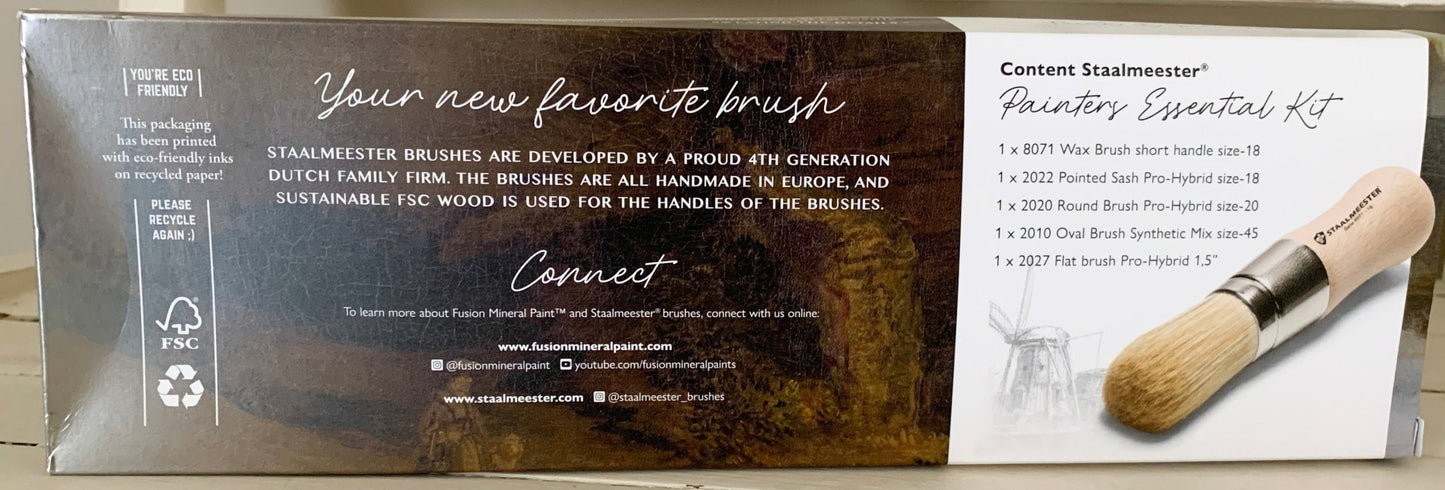 Staalmeester - Fusion Painter's Essential Kit 5-PCS - Rustic River Home
