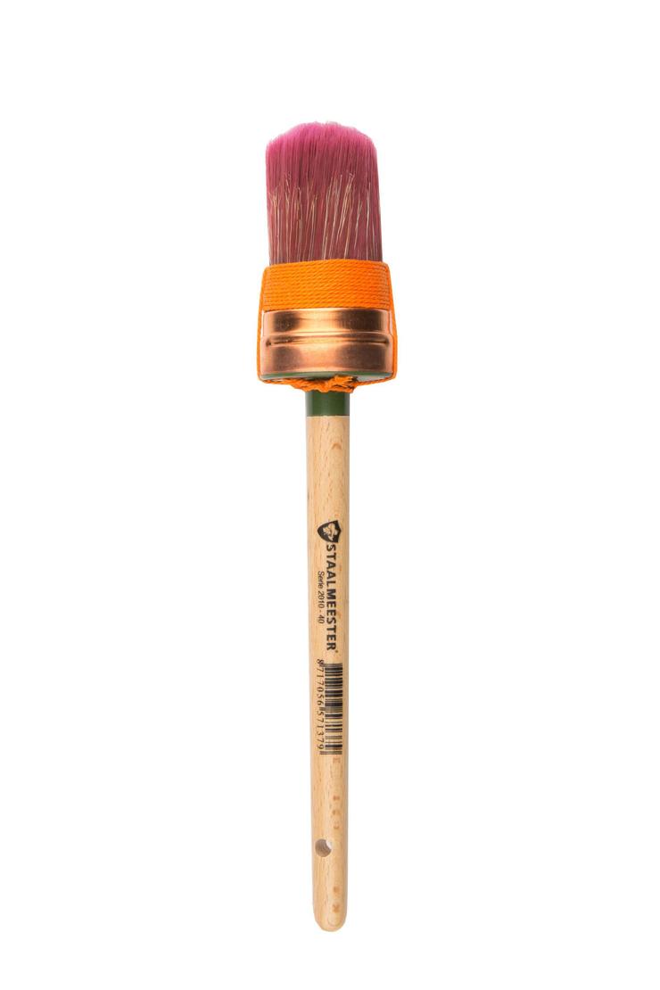 Staalmeester - Synthetic Pro-Hybrid Oval Paintbrush (Series 2010) - Rustic River Home