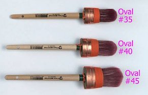 Staalmeester - Synthetic Pro-Hybrid Oval Paintbrush (Series 2010) - Rustic River Home