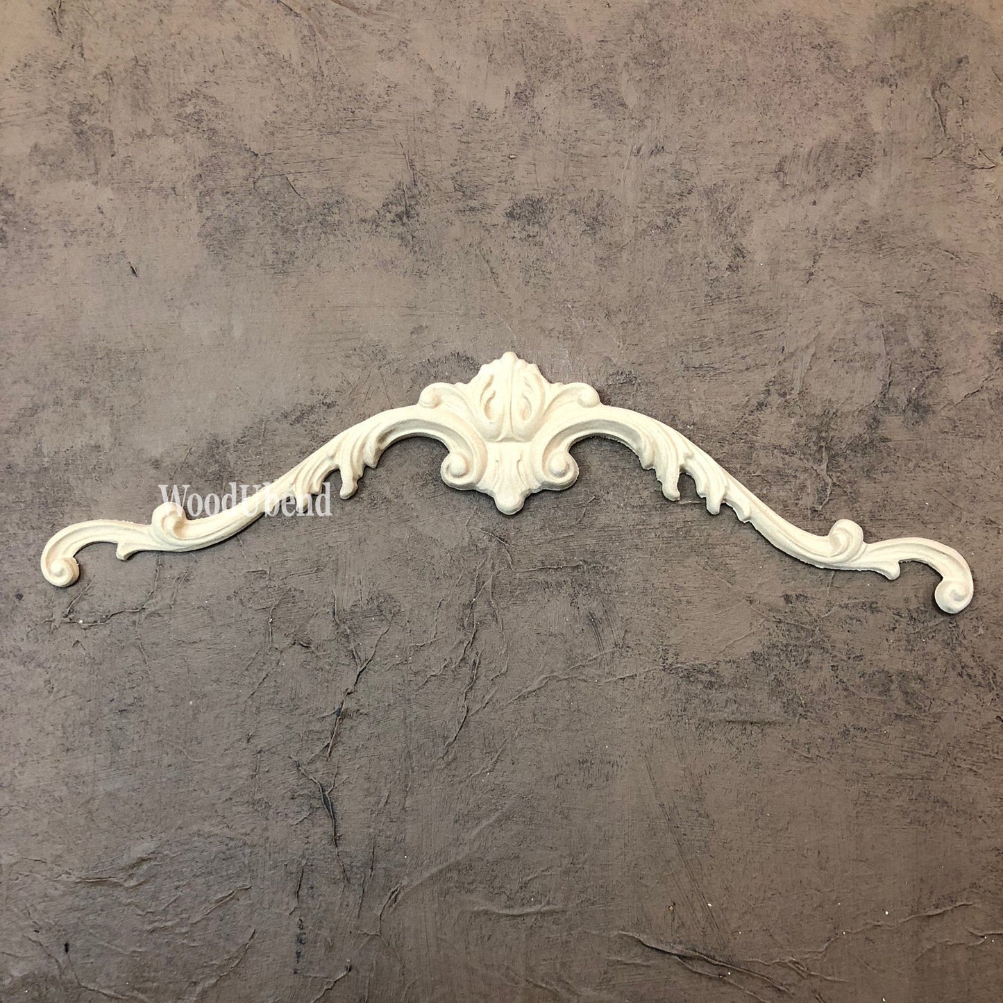 WoodUBend - Pediment WUB1213 - 34 x 6.2 cm - Rustic River Home