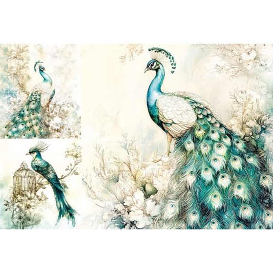 LaBlanche - A4 Decoupage Paper - Louise 2
