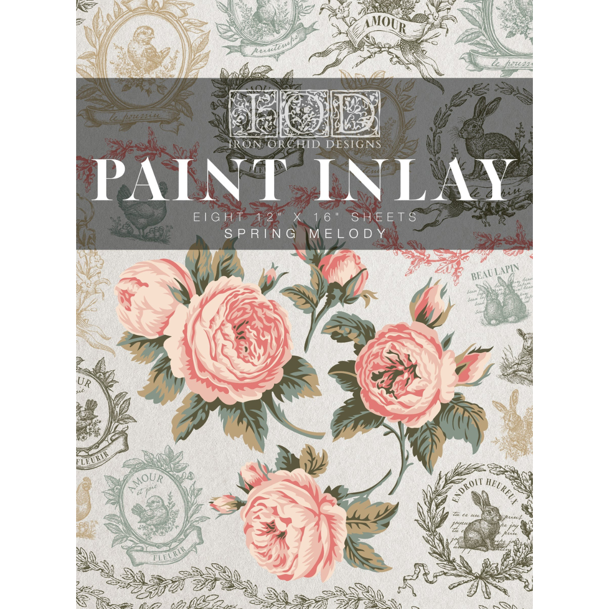 Iron Orchid Designs -Spring Melody Paint Inlay