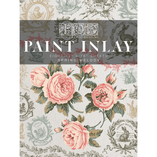 Iron Orchid Designs -Spring Melody Paint Inlay
