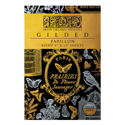 Iron Orchid Designs -  Papillon Foil Transfer Pad