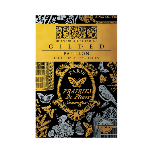 Iron Orchid Designs -  Papillon Foil Transfer Pad