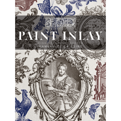 Iron Orchid Designs - Hameau de la Reine Paint Inlay