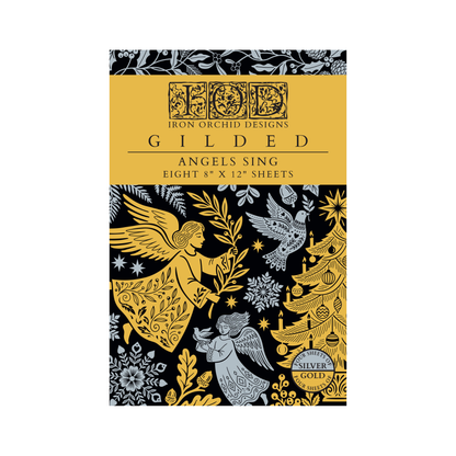 Iron Orchid Designs - Gilded Foil - Angels Sing Transfer Pad