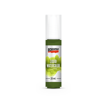 Pentart - Liquid Watercolour - 20ml - Apple Green
