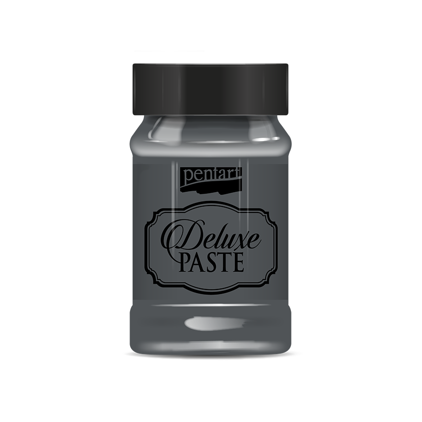 Pentart - Deluxe Paste 100ml - Anthracite