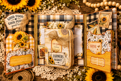 Sunflower Harvest Printed Folio Kit