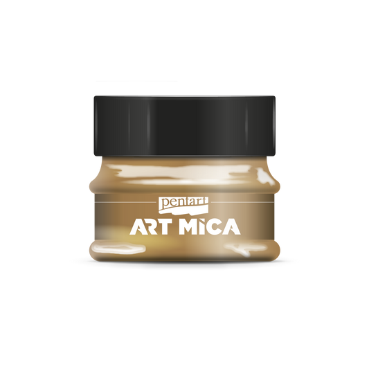Pentart Art Mica Powder - Golden Brown