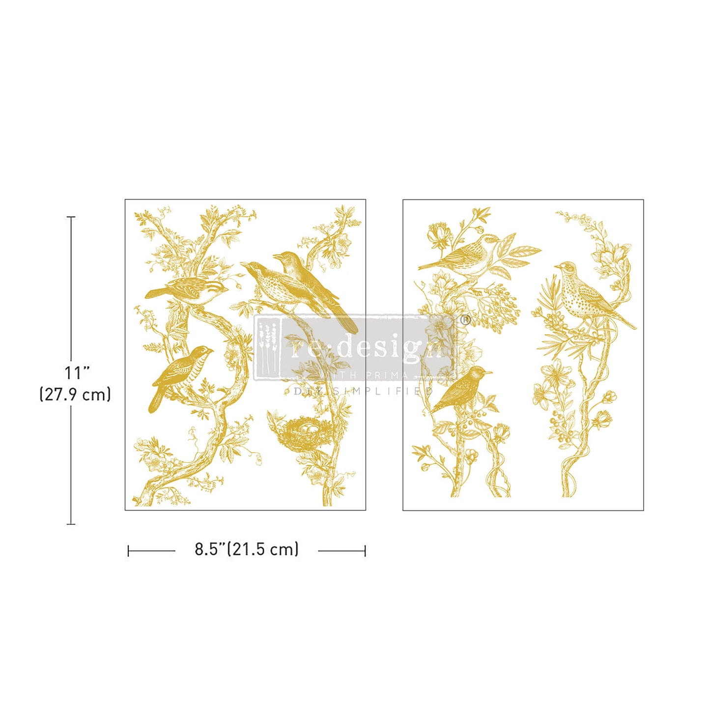 Redesign Decor Transfer - Middy - Kacha - Golden Serenade