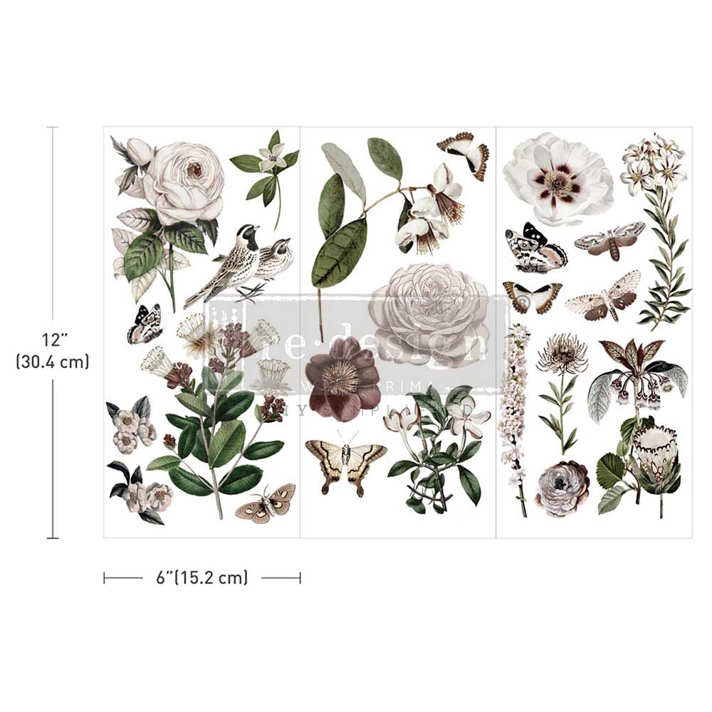 Redesign Decor Transfer - Mini  - Secret Garden