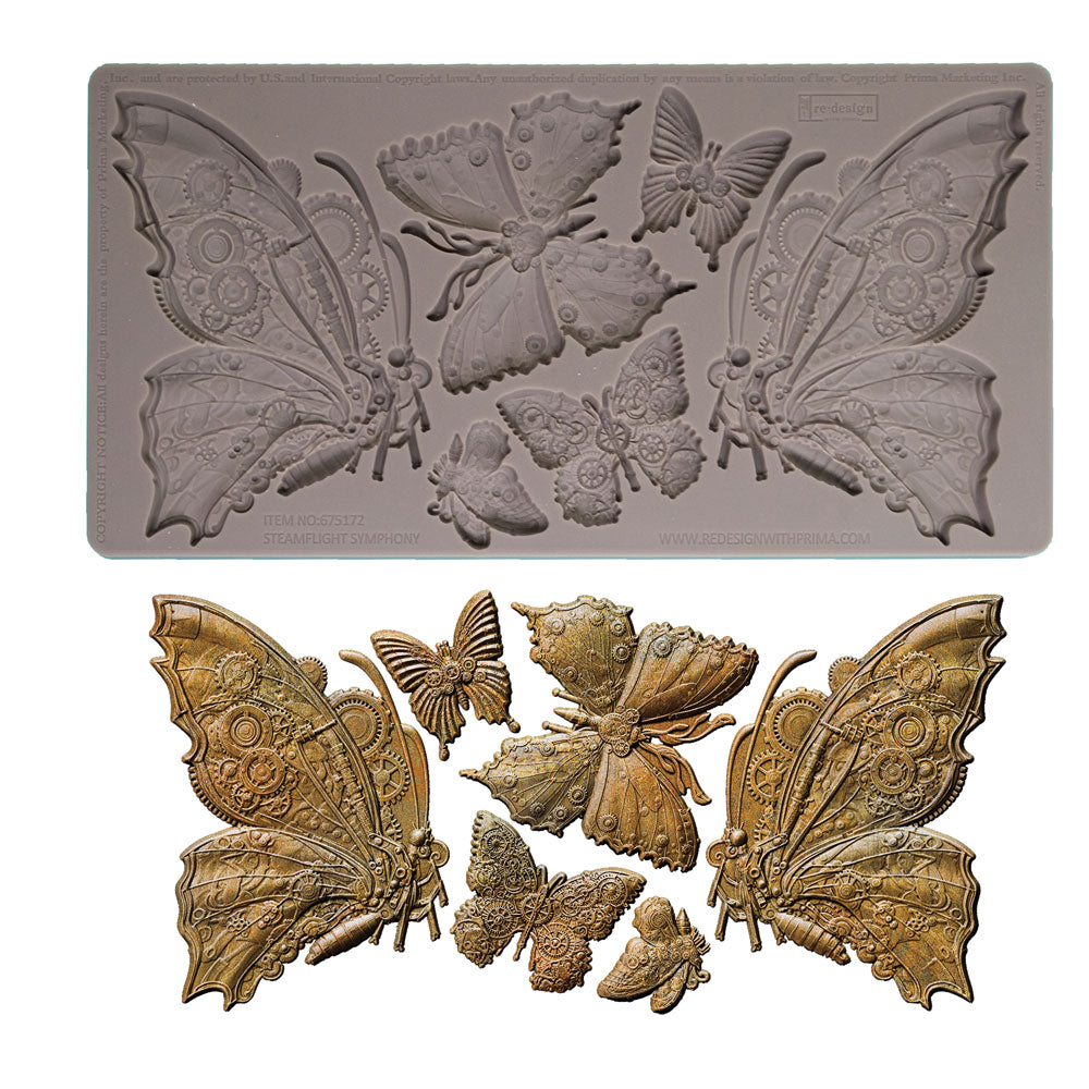 Redesign with Prima - Decor Mould - Steamflight Symphony
