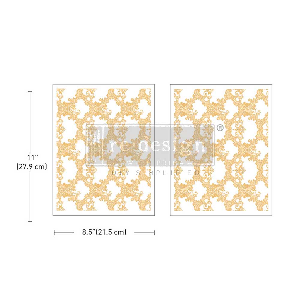 Redesign Decor Transfer - Middy - Kacha - Golden Lacework