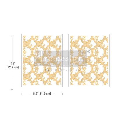 Redesign Decor Transfer - Middy - Kacha - Golden Lacework