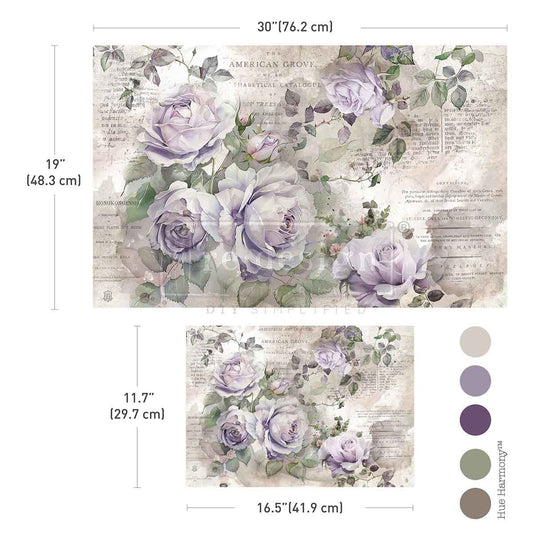Redesign Decoupage Fiber Paper Set - Soft Veil