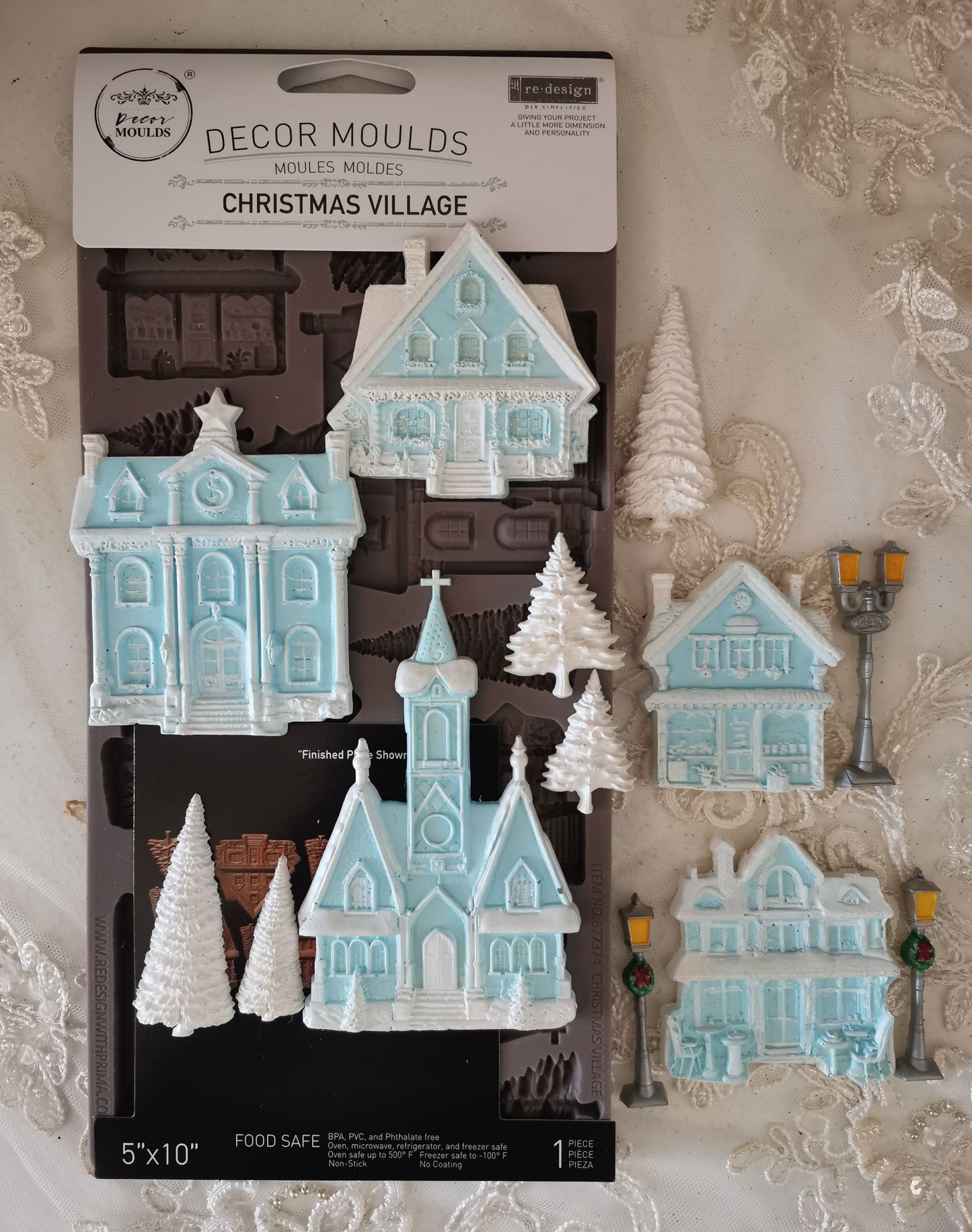 Redesign with Prima - Decor Mould - Christmas Village