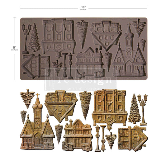 Redesign with Prima - Decor Mould - Christmas Village