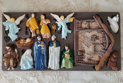 Redesign with Prima - Decor Mould - Holy Night Nativity