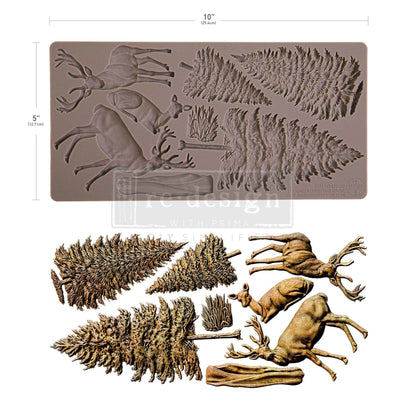 Redesign with Prima - Decor Mould - Evergreen Christmas Magic