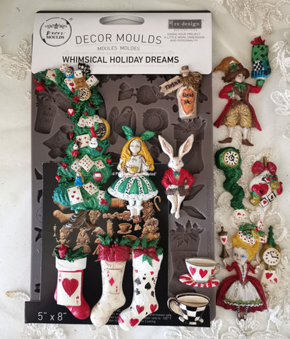 Redesign with Prima - Decor Mould - Whimsical Holiday Dreams