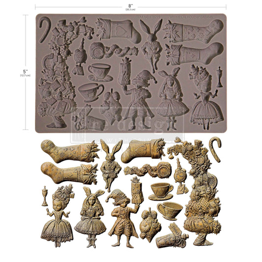 Redesign with Prima - Decor Mould - Whimsical Holiday Dreams