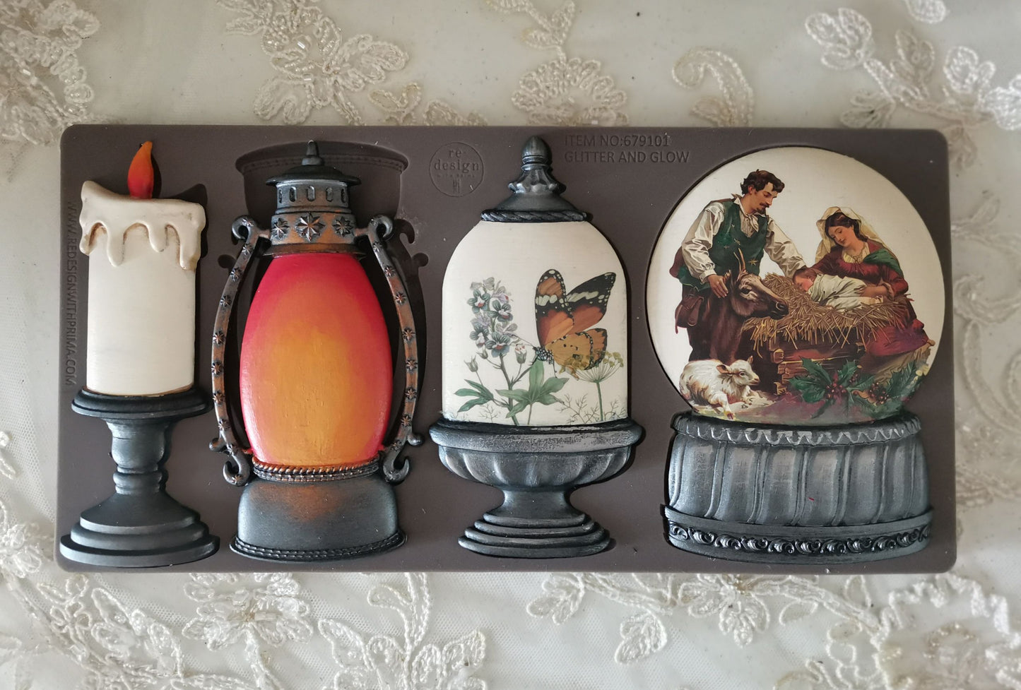 Redesign with Prima - Decor Mould - Glitter and Glow