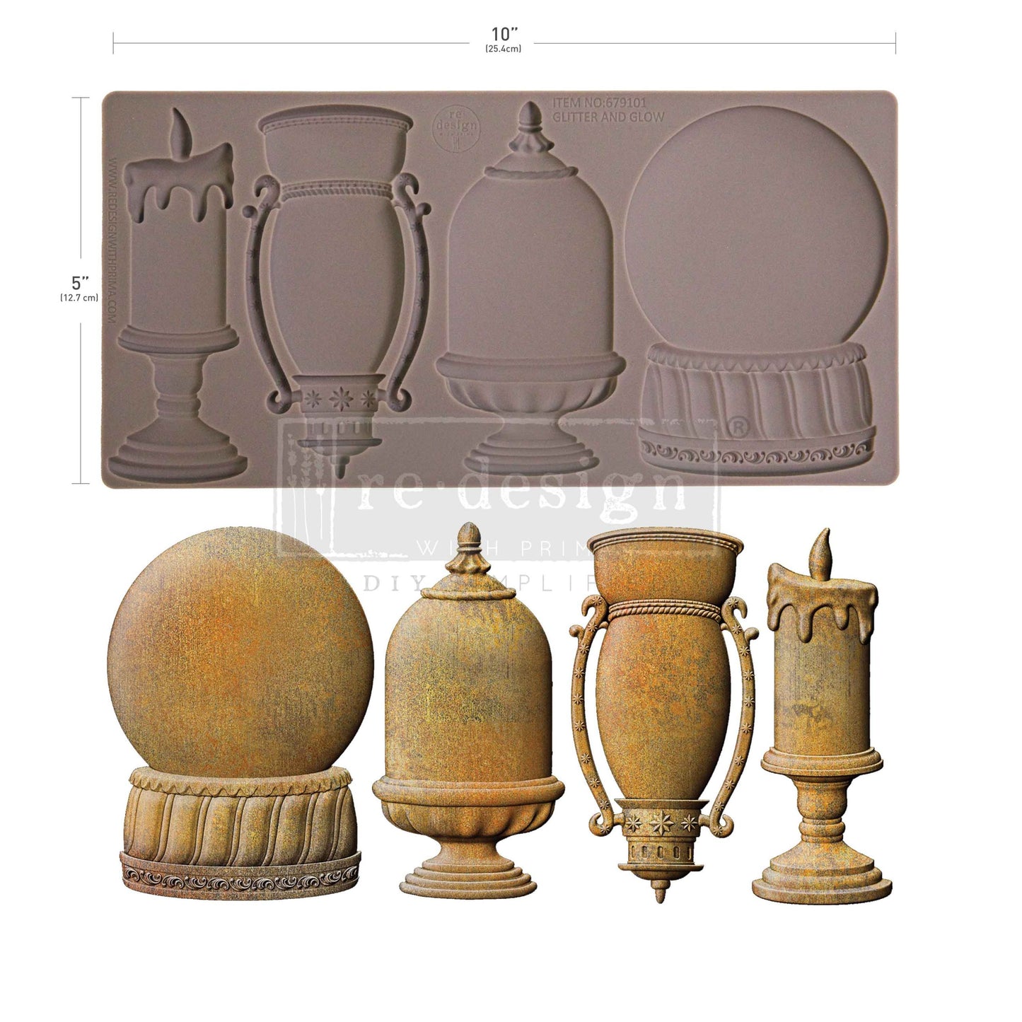 Redesign with Prima - Decor Mould - Glitter and Glow