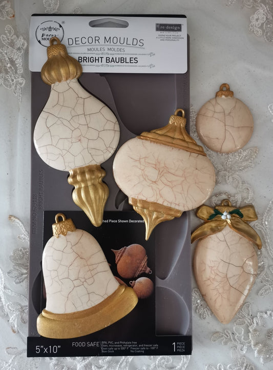 Redesign with Prima - Decor Mould - Bright Baubles
