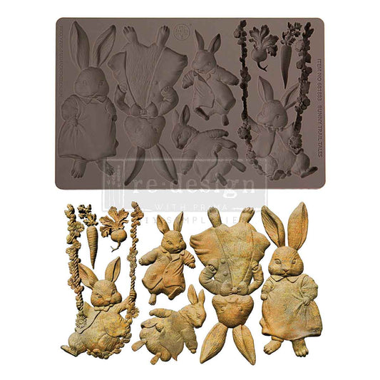 Redesign with Prima - Decor Mould - Bunny Trail Tales