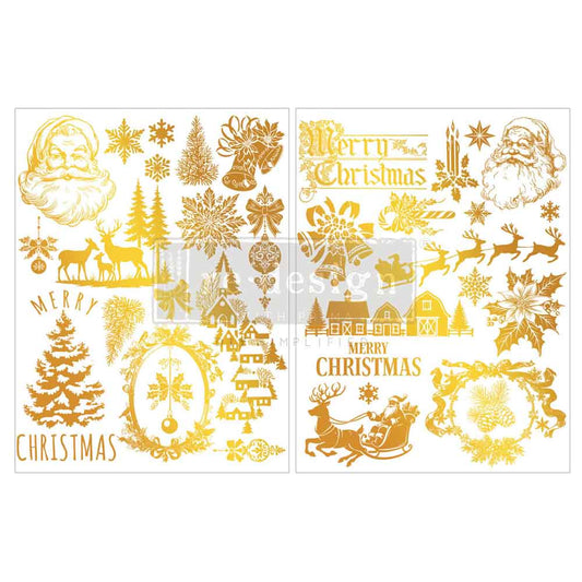 Redesign Decor Transfer - Middy Foil Transfers® Kacha - Holiday Heirloom Foil